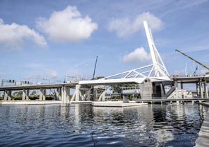 Klapbruggen op autosnelweg A11